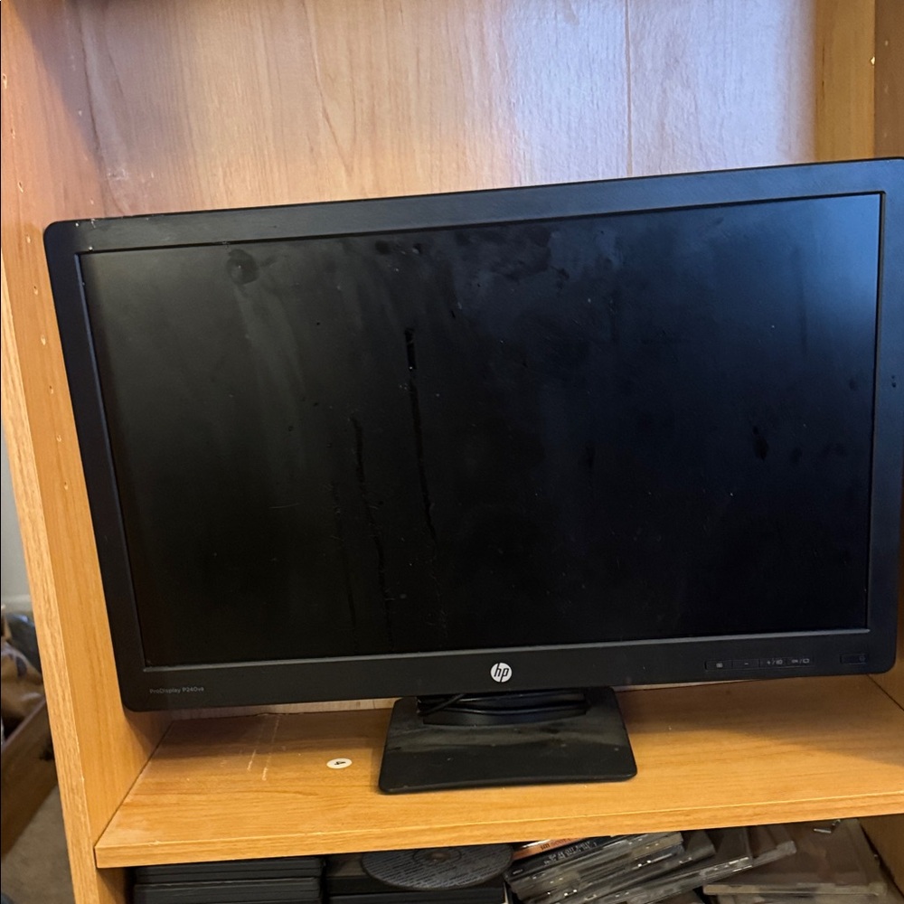 HP Black LED Monitor
